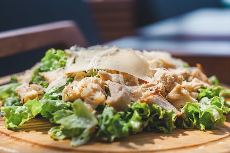 grilled chicken caesar salad dions