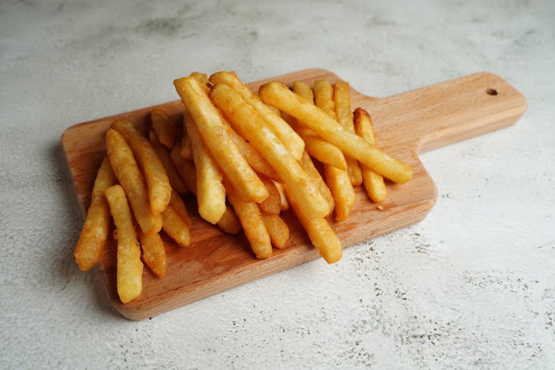 dions crispy fries golden seasoned